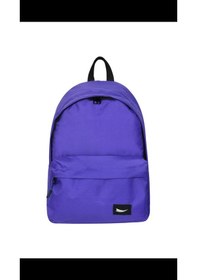 Resim Spor Unisex Sırt Çantası Su Geçirmez Kumaş Mor 
