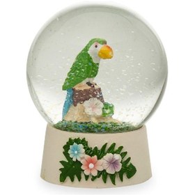 Resim Q-Art Tropic Cam Su Küresi Pilsiz 