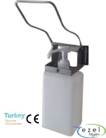 Resim EZEL HİJYEN Es 184 Dirsek Vurmalı Dezenfektan Dispenseri 1lt 