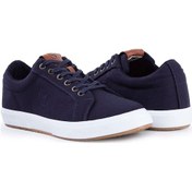 Resim Buckhead 4213 Mayer Lacivert Yazlık Keten Comfort Erkek Sneaker Spor Ayakkabı Lacivert 