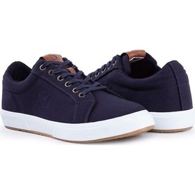 Resim Buckhead 4213 Mayer Lacivert Yazlık Keten Comfort Erkek Sneaker Spor Ayakkabı Lacivert 