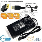 Resim Lenovo Uyumlu Ideapad 81Lk003Ktx, 81Lk003Ltx Adaptör Cihazı, Şarj Aleti 