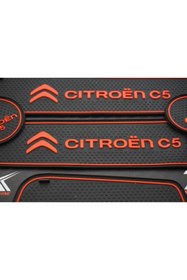 Resim Citroen C5 Dk Tuning 2009-2012 Araç Içi Silikon Kaymaz Ped Kaplama Seti 