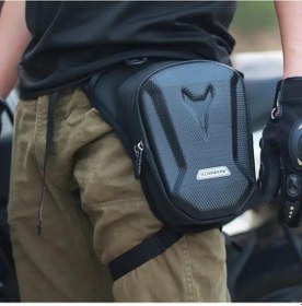 Resim Motosiklet Bisiklet Scooter Bacak Bel Çantası Yürüyüş Eşya Outdoor Çanta 