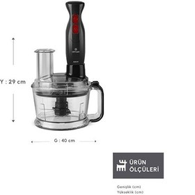 Resim Emsan Pro Multimax 2000 W 6 in 1 Çok Amaçlı Mutfak Robotu 