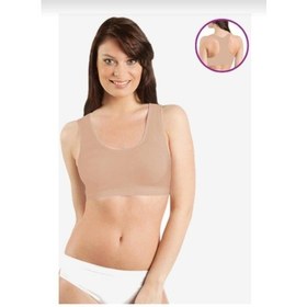 Resim Elit Life 777 Bayan Dikişsiz Sporcu Pedli Büstiyer 3 Adet 001 