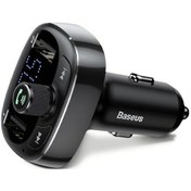 Resim Reedark 3.4a Hızlı Şarj Çift Usb Portlu Tf Kart Destekli Hands-free Araç Şarj Cihazı İos Android Uyumlu 