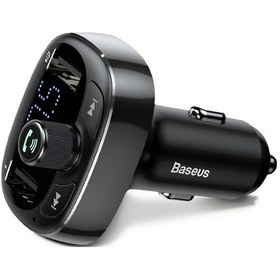 Resim Reedark 3.4a Hızlı Şarj Çift Usb Portlu Tf Kart Destekli Hands-free Araç Şarj Cihazı İos Android Uyumlu 