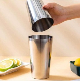 Resim Epinox Boston Shaker - Paslanmaz Çelik | 500 + 750 ml 