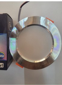 Resim Şila 5 Watt Krom Kasa Beyaz Işık Led Spot 6500k 6 Adet 