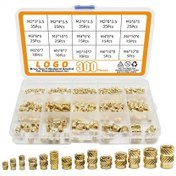 Resim Qingmipy Yüksek Dayanım 4.8 Seviye Gb809 Standardı Çapraz Çizgili Bakır Somun, 110/145/300 Adet Kutulu Set Küçük/büyük Paket Seçenekleri 