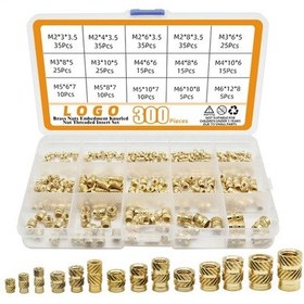 Resim Qingmipy Yüksek Dayanım 4.8 Seviye Gb809 Standardı Çapraz Çizgili Bakır Somun, 110/145/300 Adet Kutulu Set Küçük/büyük Paket Seçenekleri 