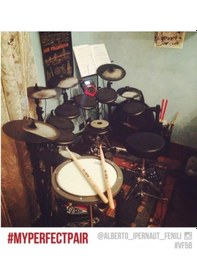 Resim Vic Firth V5b American Classic 5b Baget Rock Standardı - En Popüler Model - Ahşap Uç 