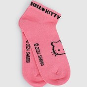 Resim Pembe Hello Kitty Pembe Patik Çorap 31-34 