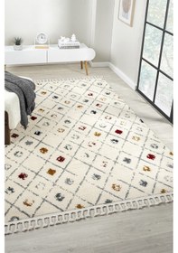 Resim Puffy Multi Halı Salon Oturma Odası Çocuk Odası Yatak Odası Halısı 1003 Multi 