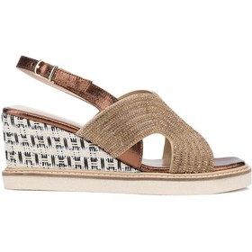 Resim Tamer Tanca Kadın Hakiki Deri Bakır Topuklu Sandalet 51 884 Bn Sndlt Y24 Bkr Rgn/bkr Tas Bakır 