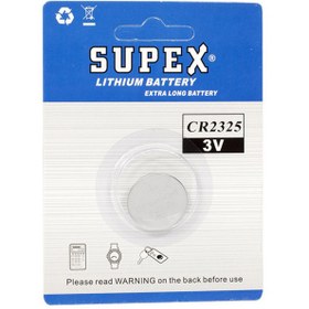 Resim SUPEX CR2325 3V LİTYUM PİL TEKLİ 