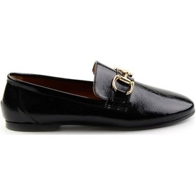 Resim Siyah Kadın Loafer Ayakkabı K01140003942 Siyah 