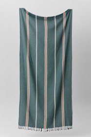 Resim Arinna Keten Peştemal - Tropik Yeşil / 90x170 cm 