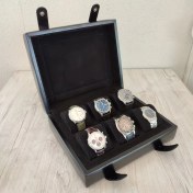 Resim Onywatch Gerçek Deri Saat Kutusu / Saat Koleksiyon Kutusu / Saat Saklama Kutusu / Watch Box / Çoklu Saat Kutusu 