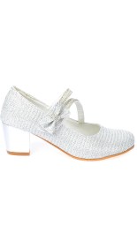 Resim Kiko Kids Aisha Çupra Günlük Kız Çocuk 4 Cm Topuklu Abiye Ayakkabı 