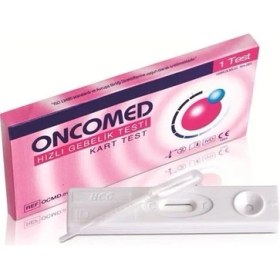 Resim Oncomed Hızlı Hamilelik Testi 1 Adet 