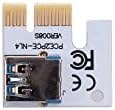 Resim S-Link SLEX10 Pcıe 1x To 16x Sata 6pin Bitcoin Riser Ekran Kartı Yükseltici 