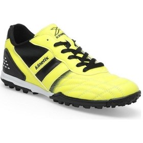 Resim KİNETİX Volky Tf 3FX Neon Yeşil Siyah Futbol Halı Saha Ayakkabı 