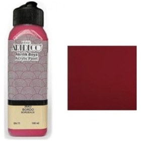 Resim Artdeco Akrilik Boya 140Ml Bordo 3643 