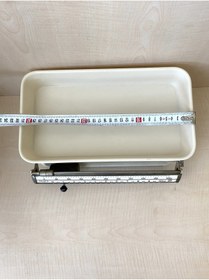 Resim SANAT TACİRİ VİNTAGE METAL BEBEK TERAZİSİ SAĞLIK OCAKLARINDA OLAN TERAZİDİR 