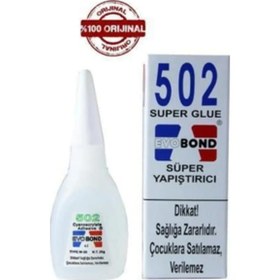 Resim Evobond 502 Super Glue Süper Yapıştırıcı 20gr 