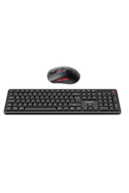 Resim Havit KB261WB Kablosuz Klavye Mouse Seti – Türkçe Q, Ultra Sessiz Tuşlar - Siyah 