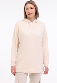 Resim WL ILSE 17BT231 5FX Gri Kadın Sweatshirt 