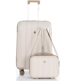 Resim Mçs Polipropilen 2li Valiz Seti Orta & Makyaj V305 S21yy1000074-set 00421 Çok Renkli 