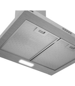 Resim Altus Inox 60 cm Duvar Tipi Piramit Davlumbaz 68 dB Ses Seviyesi ile Etkili Havalandırma 