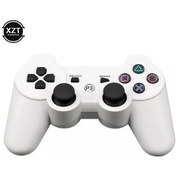 Resim Beyaz-gamepad Kablosuz Bluetooth Uyumlu Joystick Konsolu İçin Sony Ps3 Denetleyicisi İçin Playstation 3 Oyun Pedi Joypad Oyun Aksesuarları 