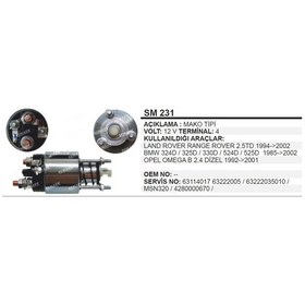 Resim Mars Otomatigi 12V Marelli Bmw Opel Omega 504634377 