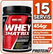 Resim Hardline Whey Protein Tozu 3Matrix 454Gr 