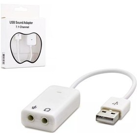 Resim Usb Ses Kartı Kablolu 7.1 Mikrofonlu Hadron Hdx-5263 