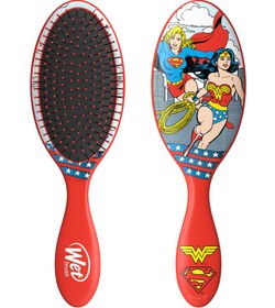 Resim Wet brush orijinal detangler saç fırçası justice league supergirl and wonderwoman 