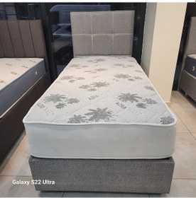 Resim TEK KİŞİLİK YATAK BAZA BAŞLIK (AZRA SLEEP YATAKLI) 