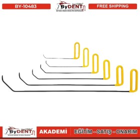 Resim Pdr Boyasız Göçük Düzeltme 6 Parça Özel Tasarım Çubuk Seti 