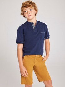 Resim Mayoral Erkek Çocuk Chino Şort Camel - 10 Yaş 