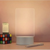 Resim Metabagua De Beers Adet 3d Gece Lambası Kendin Yap Yazı Tahtası Akrilik Akıllı Beyaz Taban El Yazısı Kalem Mesaj Panosu Yaratıcı Hediye Şeffaf 8d8380 Bej 