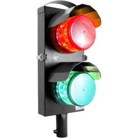 Resim Mesan Ø100 İkili Sabit Ampul Trafik Lamba 220vac Ms 8017.1.2.220vac 