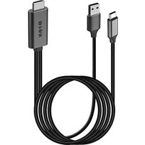 Resim S-Link Swapp SW-513 HDMI To Typec + USB 1.8m Mobil Telefon Uyumlu Görüntü Aktarıcı Kablo 