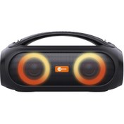 Resim DS152 Boombox RGB Siyah Taşınabilir Bluetooth Hoparlör Lecoo