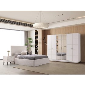 Resim Oklahoma Yatak Odası Takımı %100 Mdf 