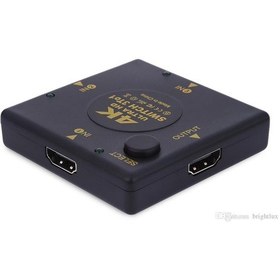 Resim 3 Port 4K UHD Destekli Hdmi Çoklayıcı HDMI Switch Çoğaltıcı 