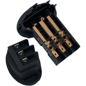 Resim Parmis Karaca Uyumlu Hatır Kahve Makinesi Cezve Dişi ve Erkek Konnektörü 